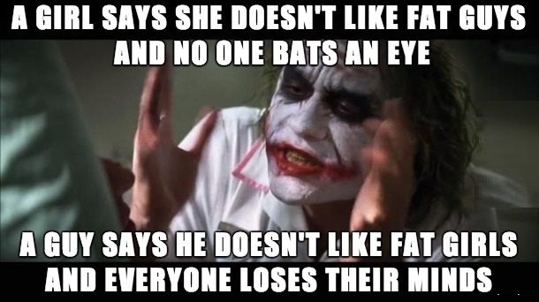 Typical double standards