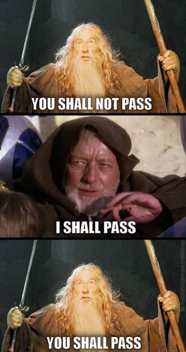 You shall pass win!
