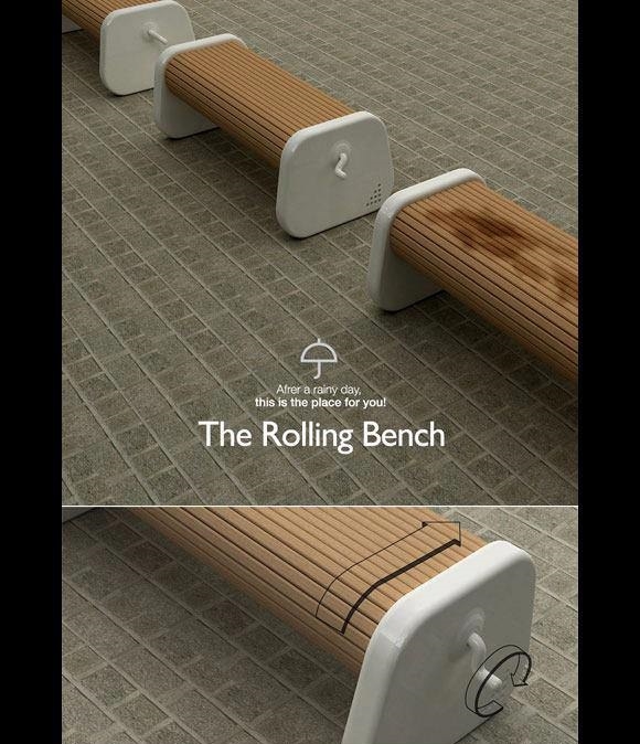 Rolling bench