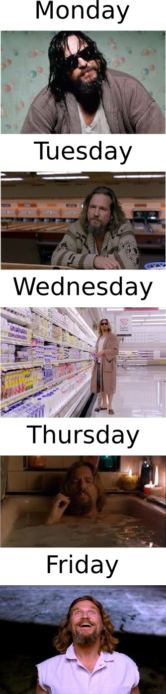 The average week