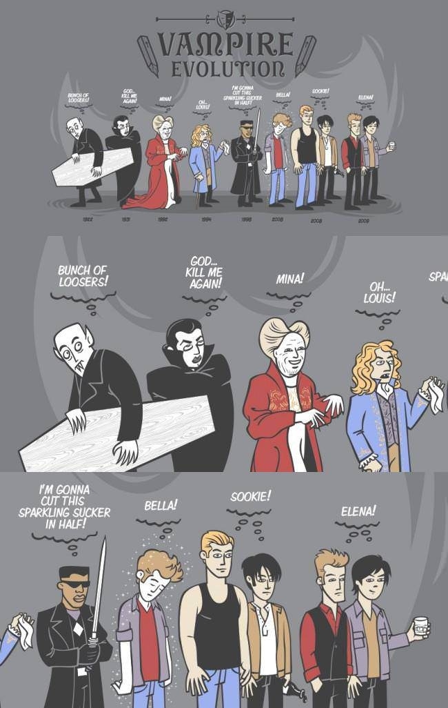 Vampire evolution