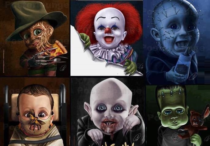 Villains as kids