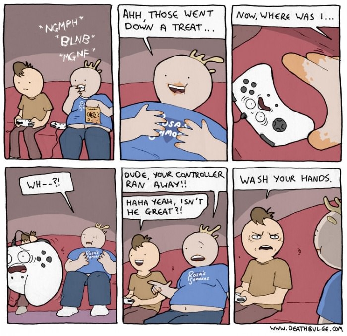 Wash your hand!