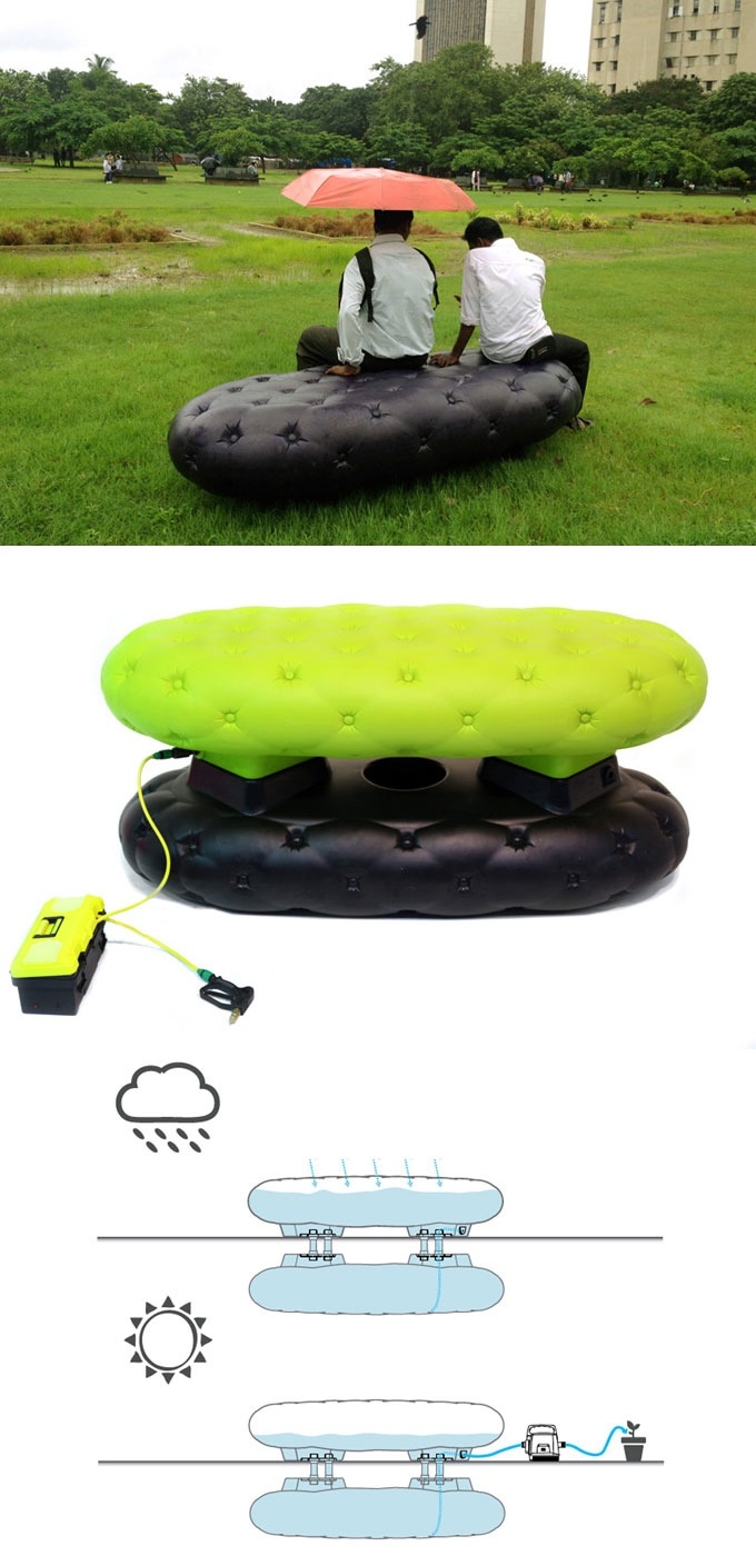 Water bench