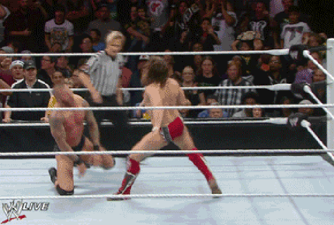 Even the referee felt it
