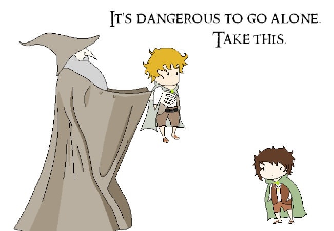 It's dangerous..