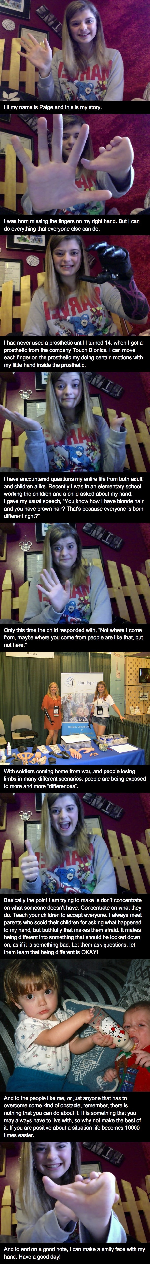 Everyone is born different