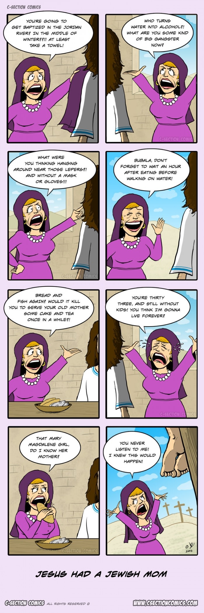 Jesus had a Jewish mom