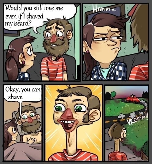 What if I shave my beard