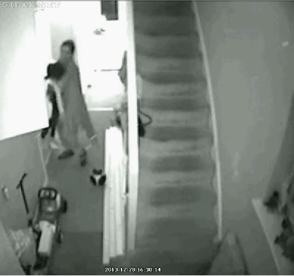 Dad saves his son