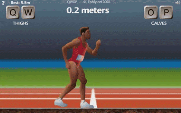 Running in a dream