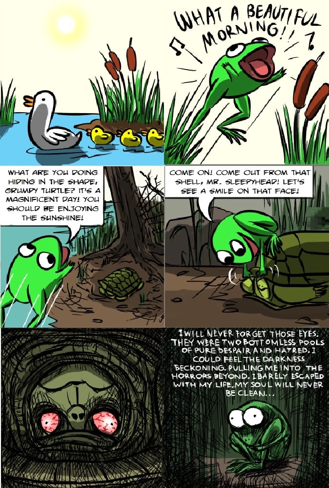 What the frog