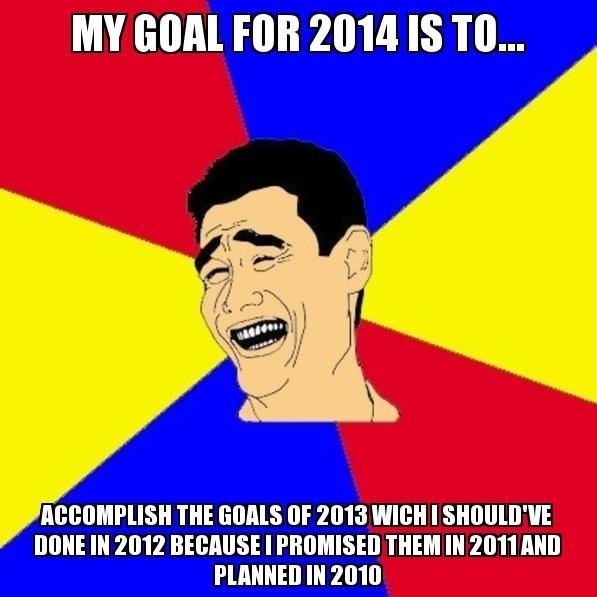 2014 resolutions