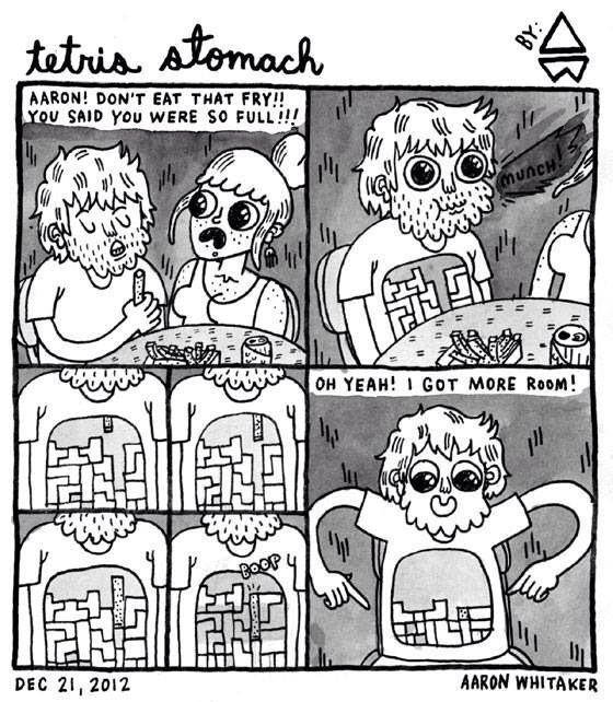 Tetris stomach