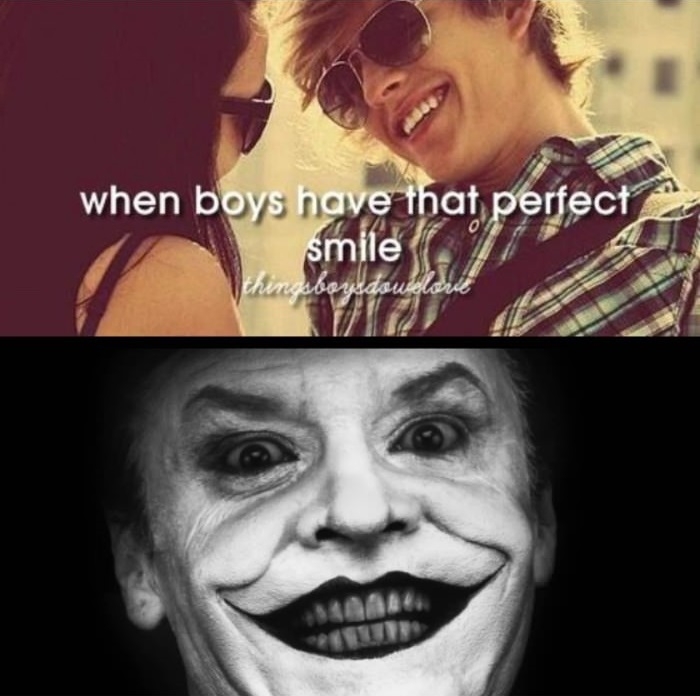 That perfect smile