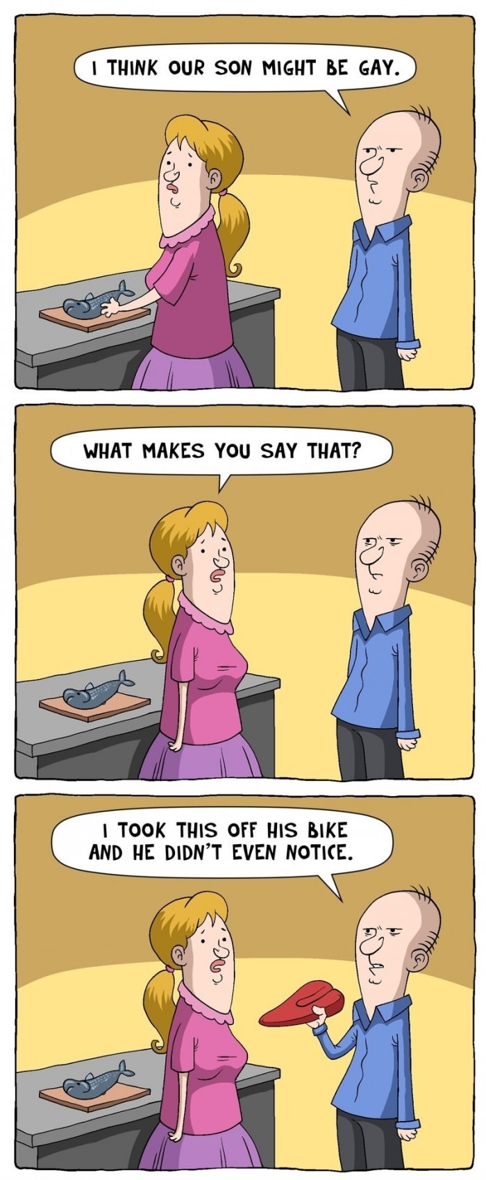 Is your son gay?