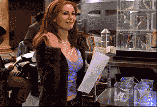 Having my picture taken