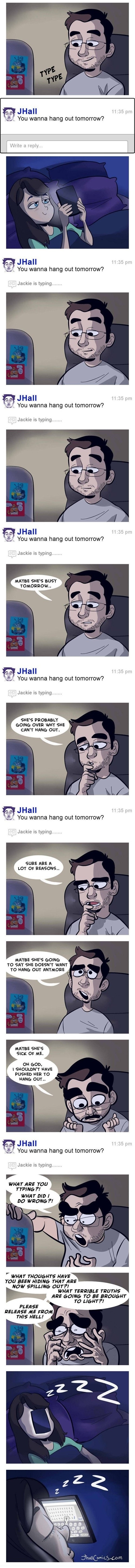 Taking ages to respond