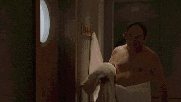 Going to a sauna