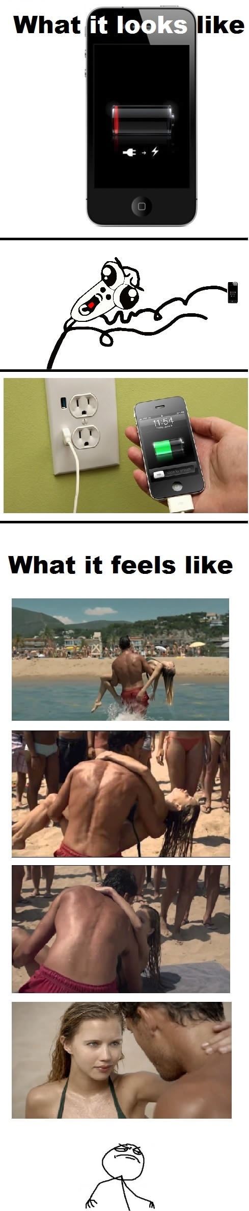 When your battery is low