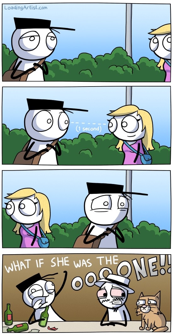 Whenever I see a cute girl