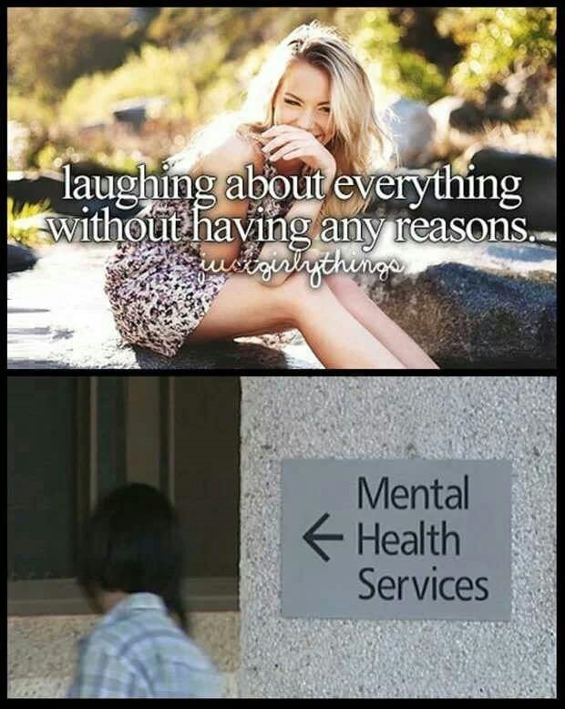 Laughing about everything