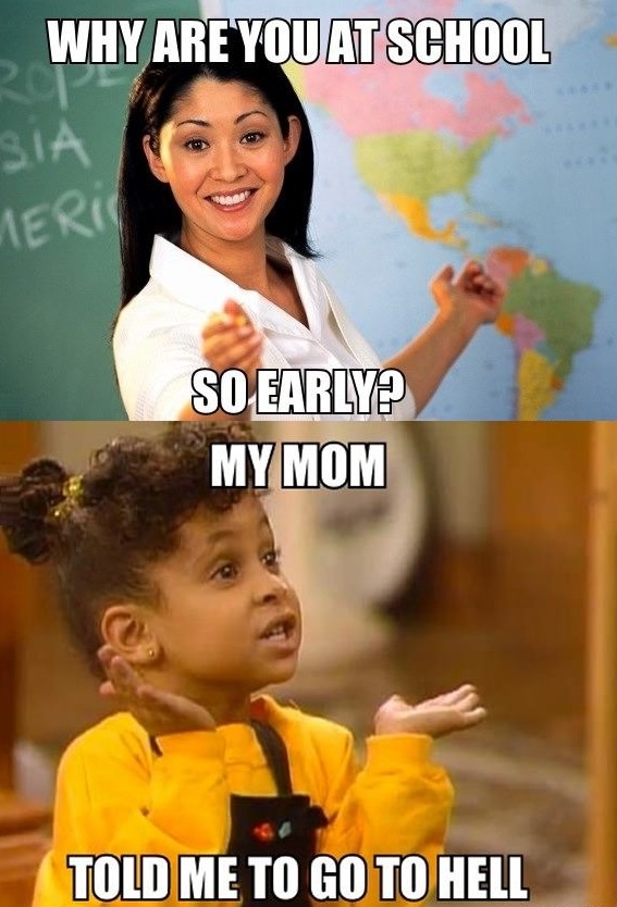 Why are you here early?
