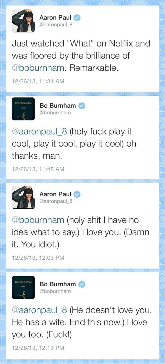 Convo between gentlemen