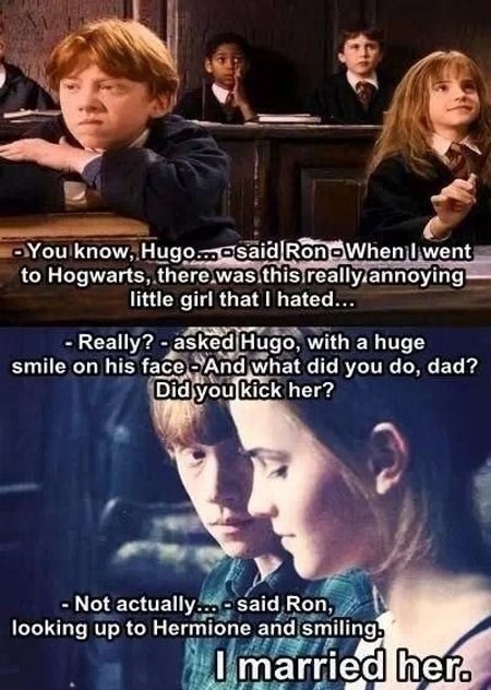 Ron Weasley's love story
