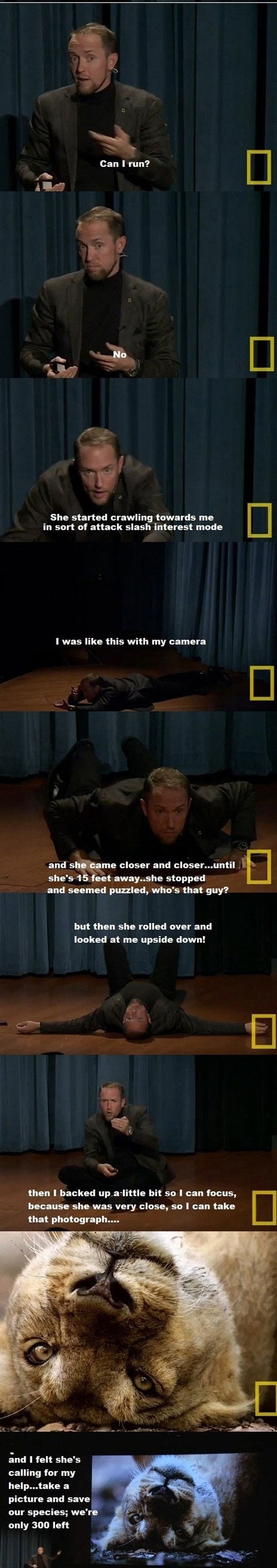 When nature talks to you