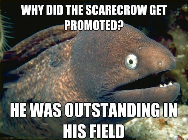 Scarecrow promotion