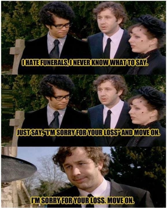 I'm sorry for your loss