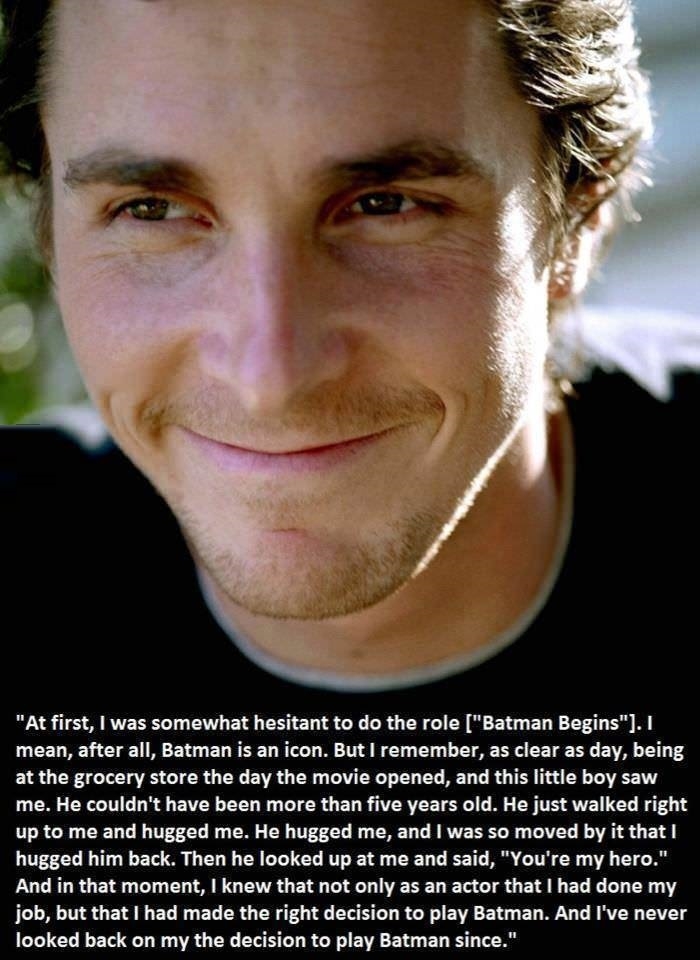 Why I love Christian Bale