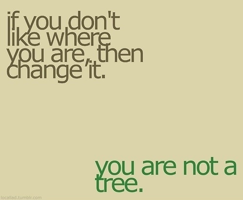 Then change it.