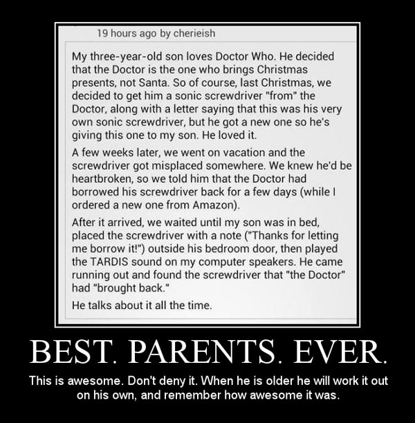 Best parents ever!