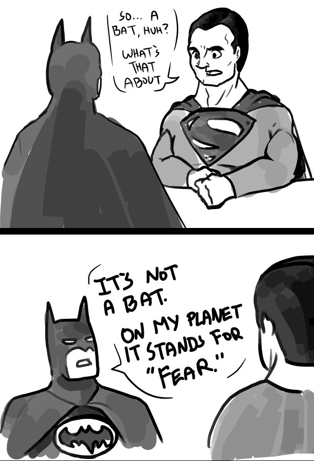 It's not a bat