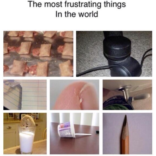 Frustrating things