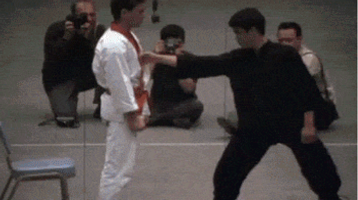 Bruce Lee's punches