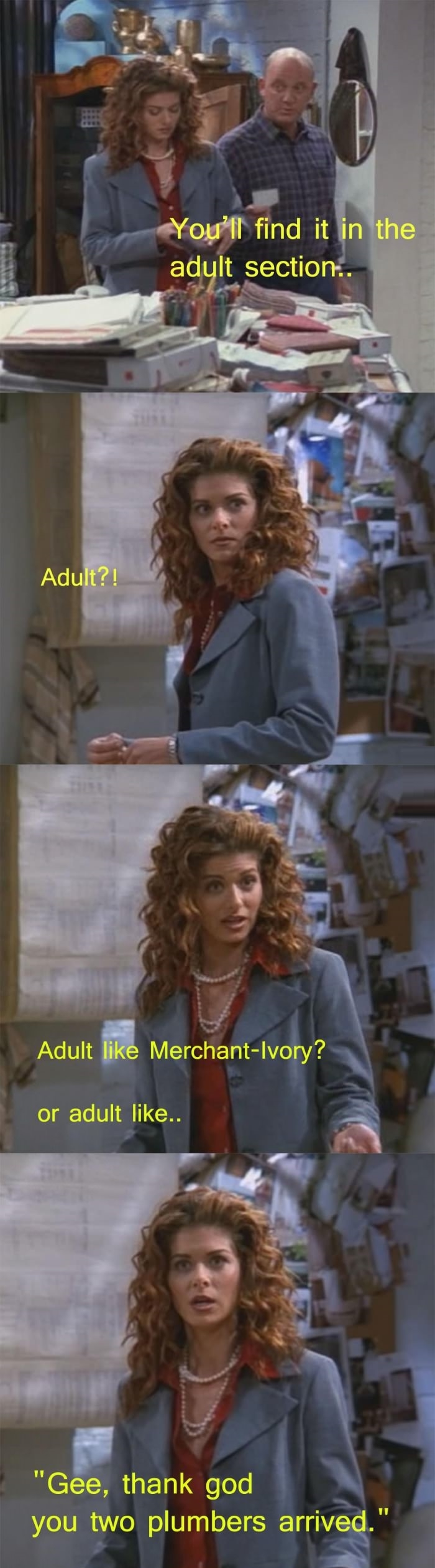 Will & Grace p*rn logic