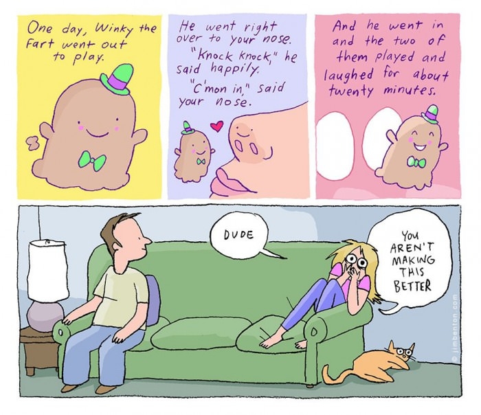 Winky the fart
