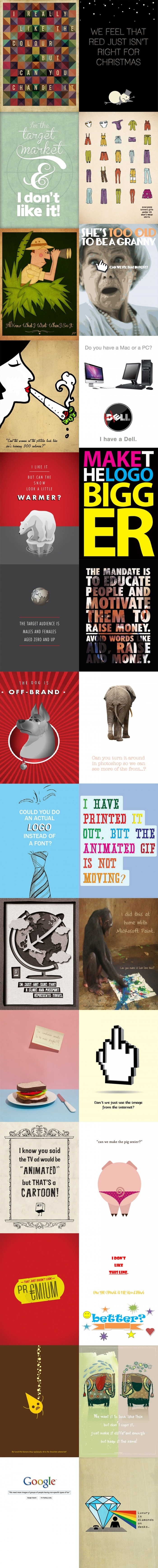 Worst client comments