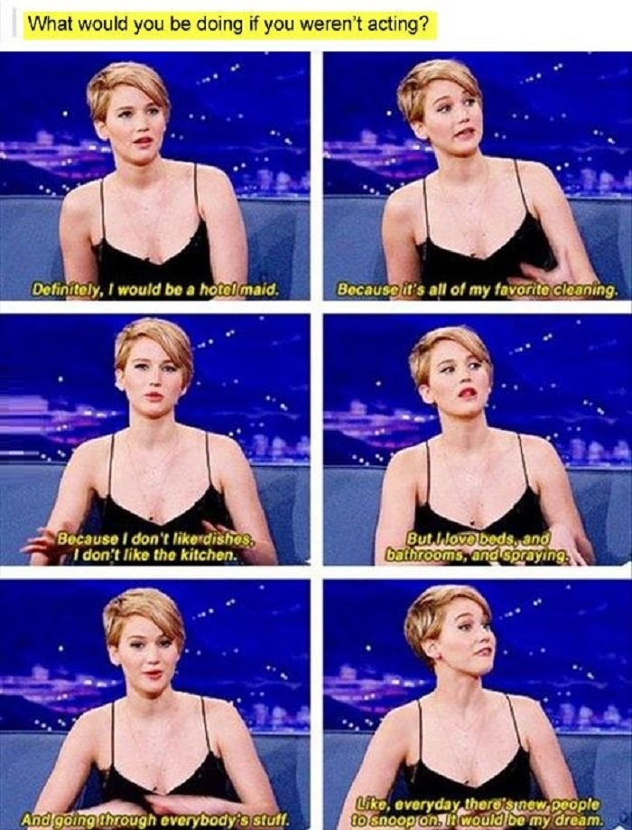 Jennifer's dream job