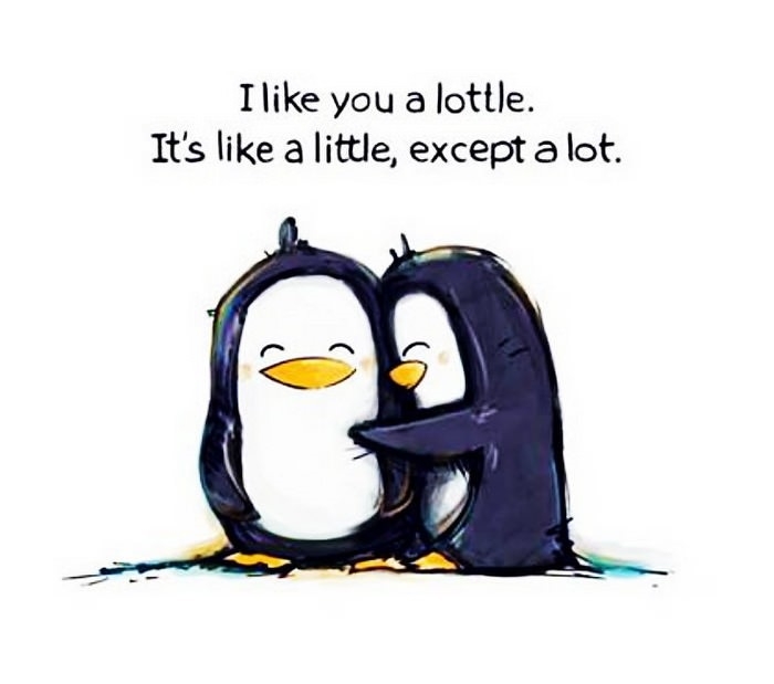 I love you a lottle