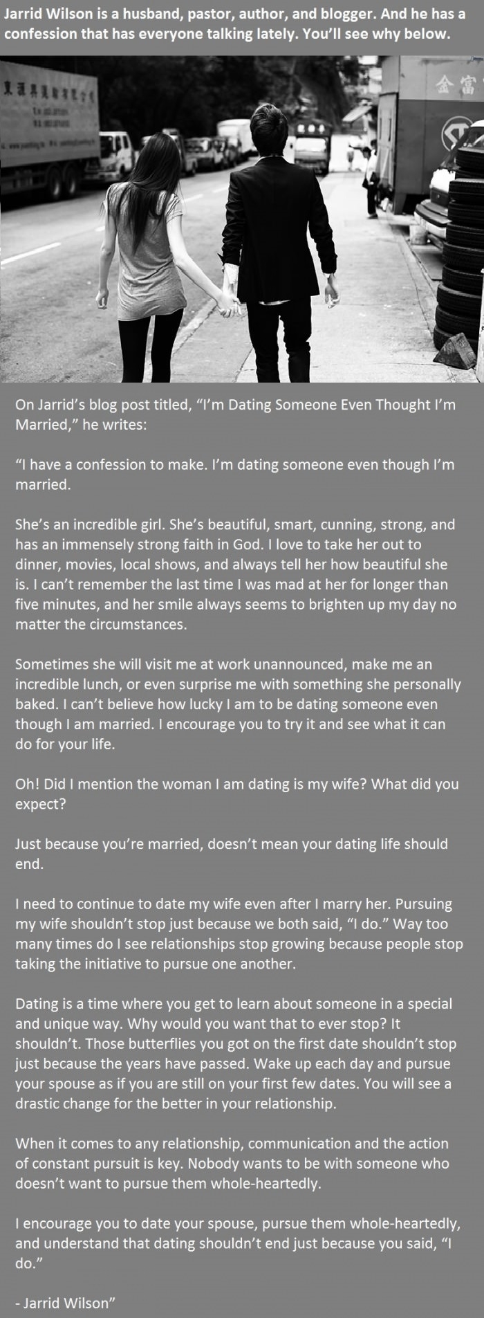 Man makes a confession