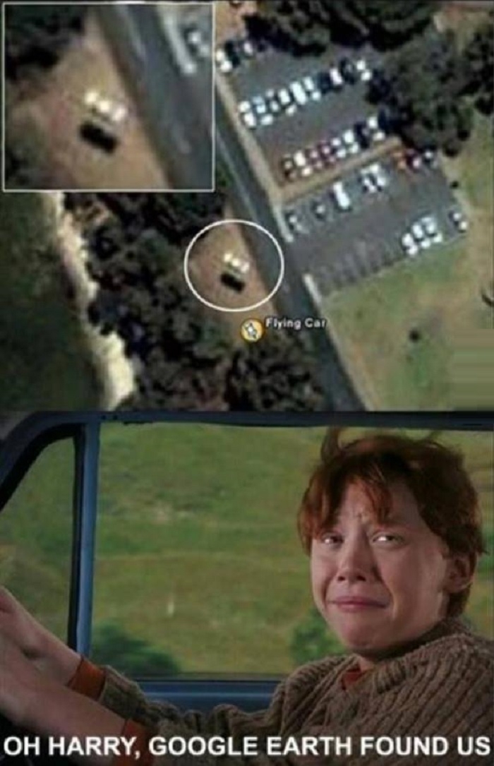Not even you can hide Ron