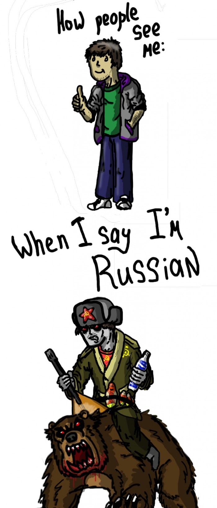 Yep. Soviet Russia!
