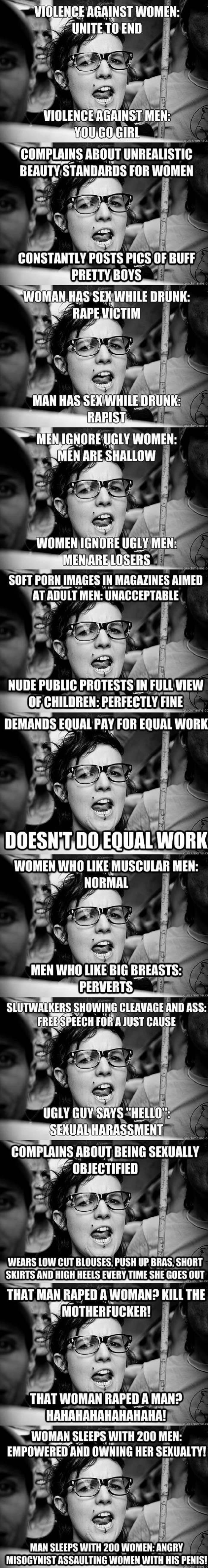 Hypocrite Feminist