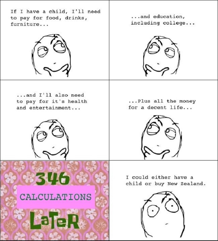 Kids are damn expensive!