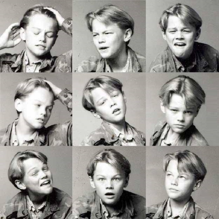 Little Leonardo DiCaprio