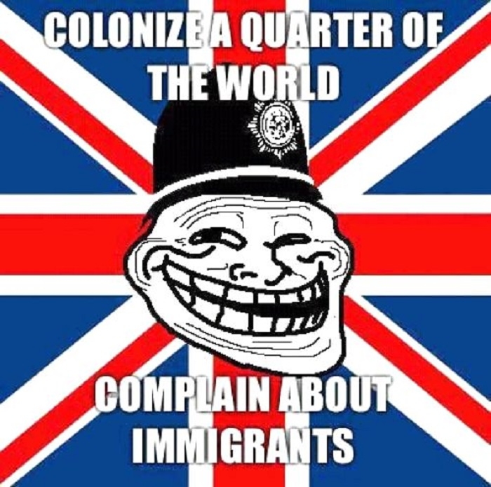 Complain about immigrants